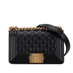 Chanel Boy Chanel Caviar Skin 2way Bag